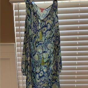 Lilly Pulitzer Long Sleeve Floral Dress